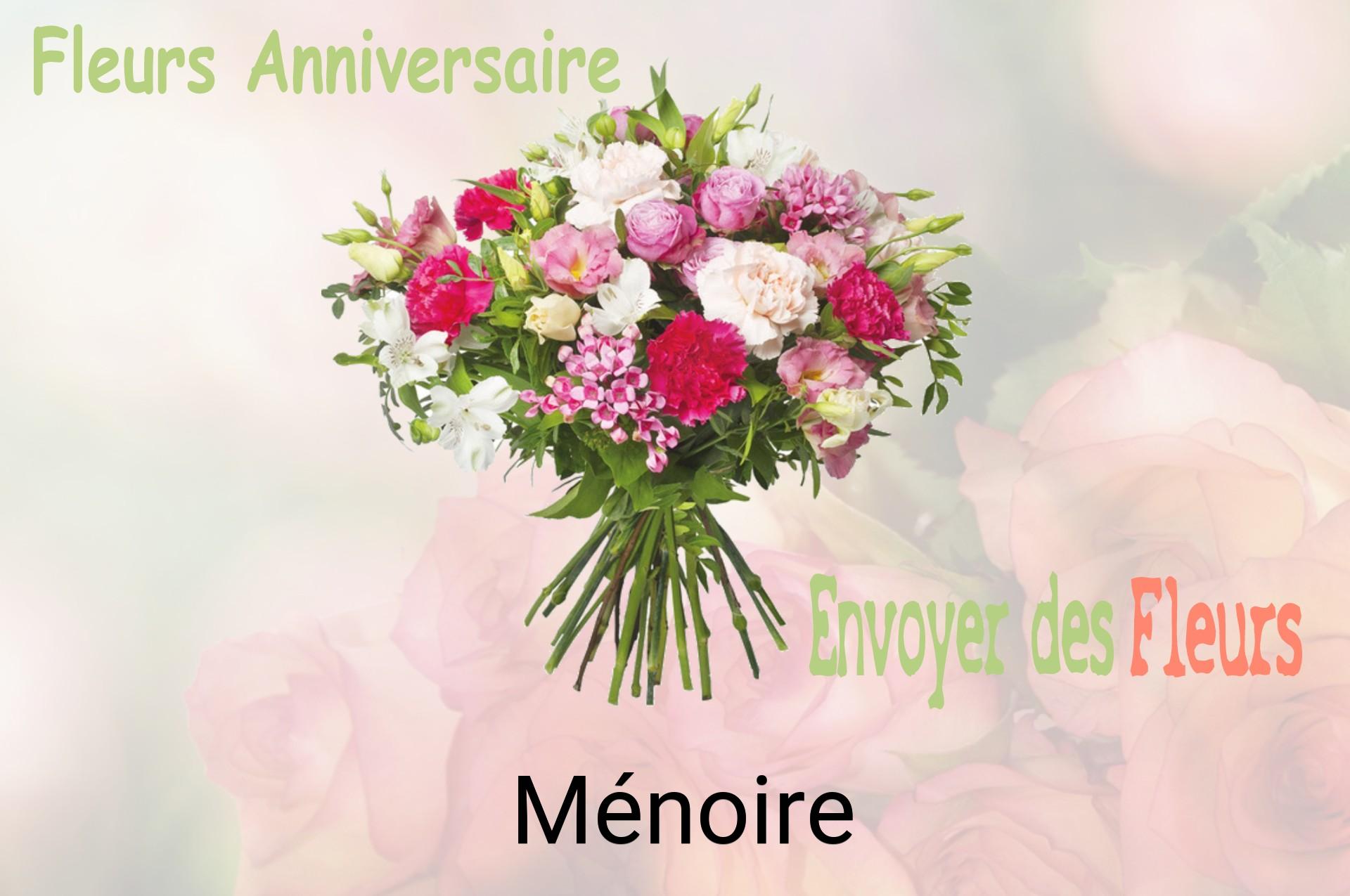 Bouquet de fleurs d’anniversaire livré à Ménoire